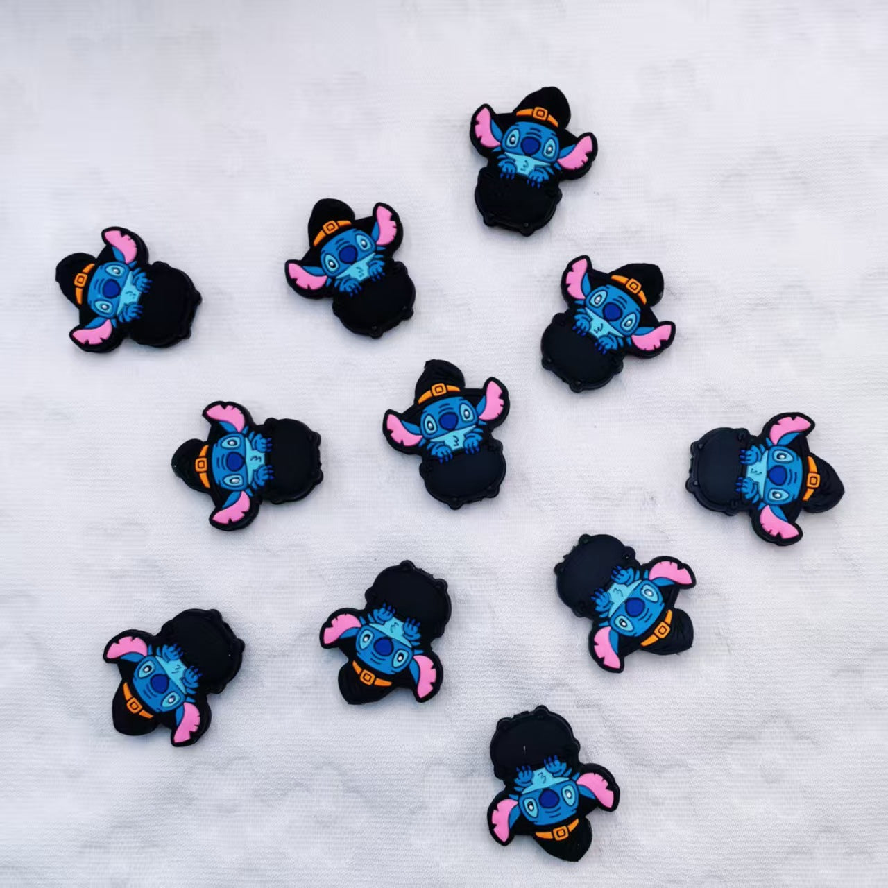 Wholesale 10pcs/pack Cartoon Beads DIY Silicone 2D Beads